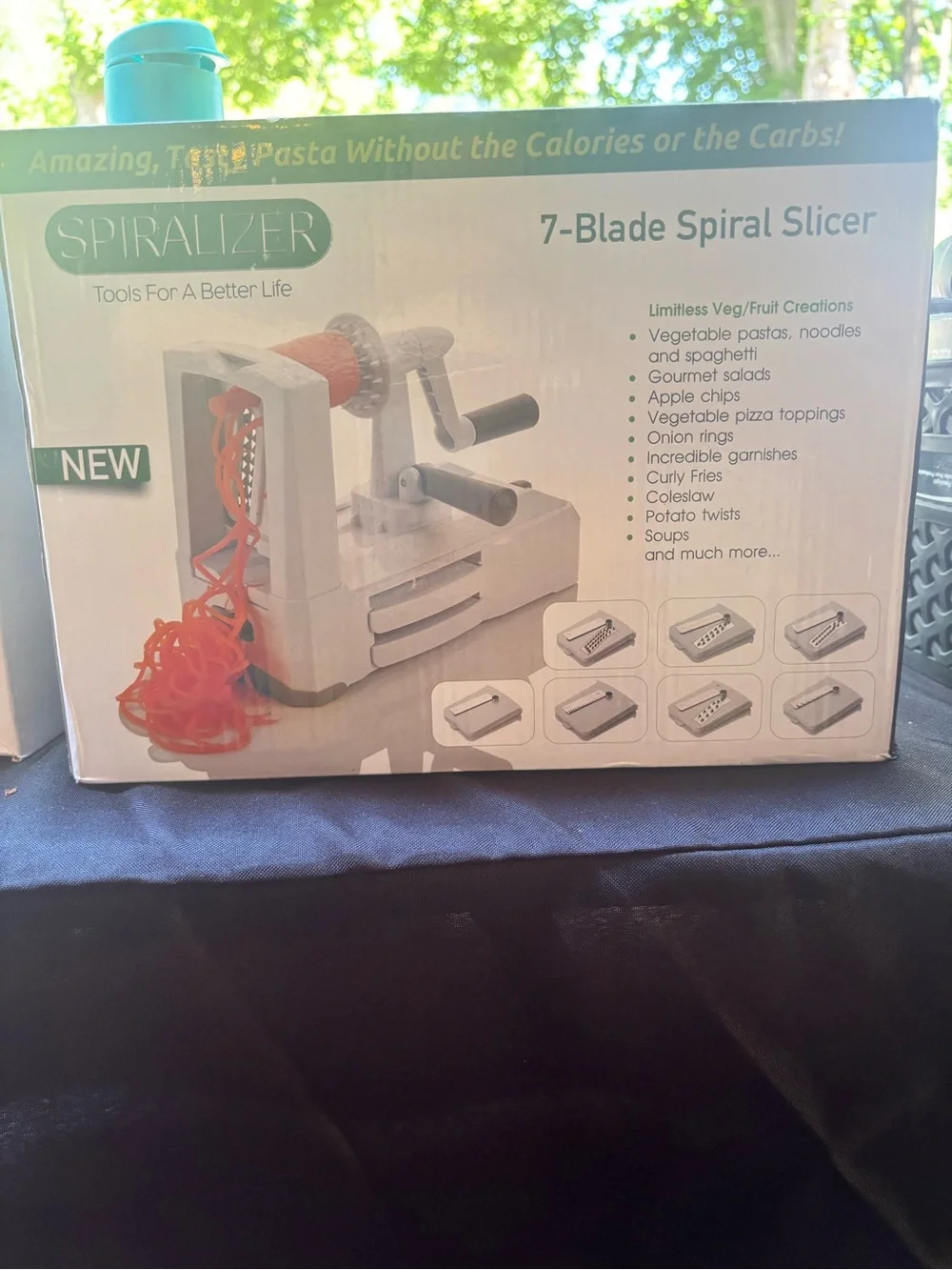 Spiralizer 7-Blade Spiral Slicer - White